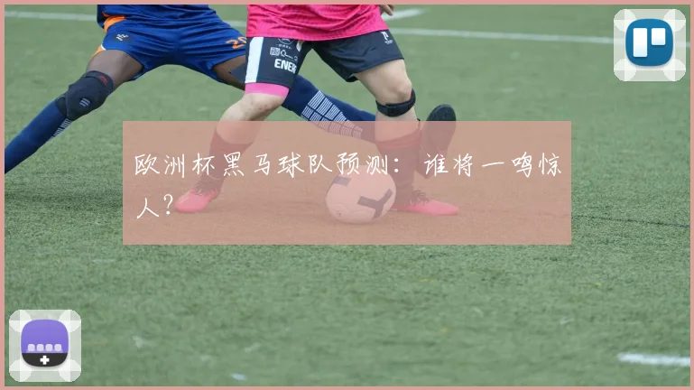 欧洲杯黑马球队预测:谁将一鸣惊人?